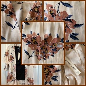 Colorful Saltwalter Luxe kimono